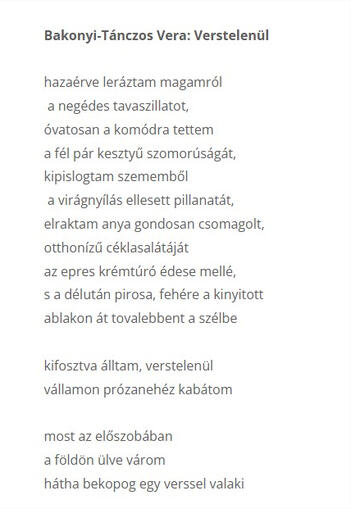 verstelenül – Szófa, Táltosfog, 2025. április 24.